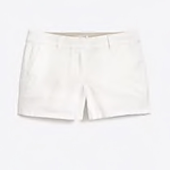 J. Crew Factory Pants - JCrew Women’s White Chino Shorts